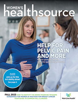 Women's Health Source KOP Magazine Fall 2023 Cover